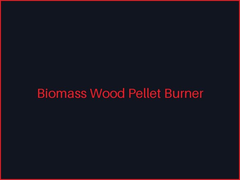 Biomass wood pellet burner manufactured by Aryan Engineers in Pune